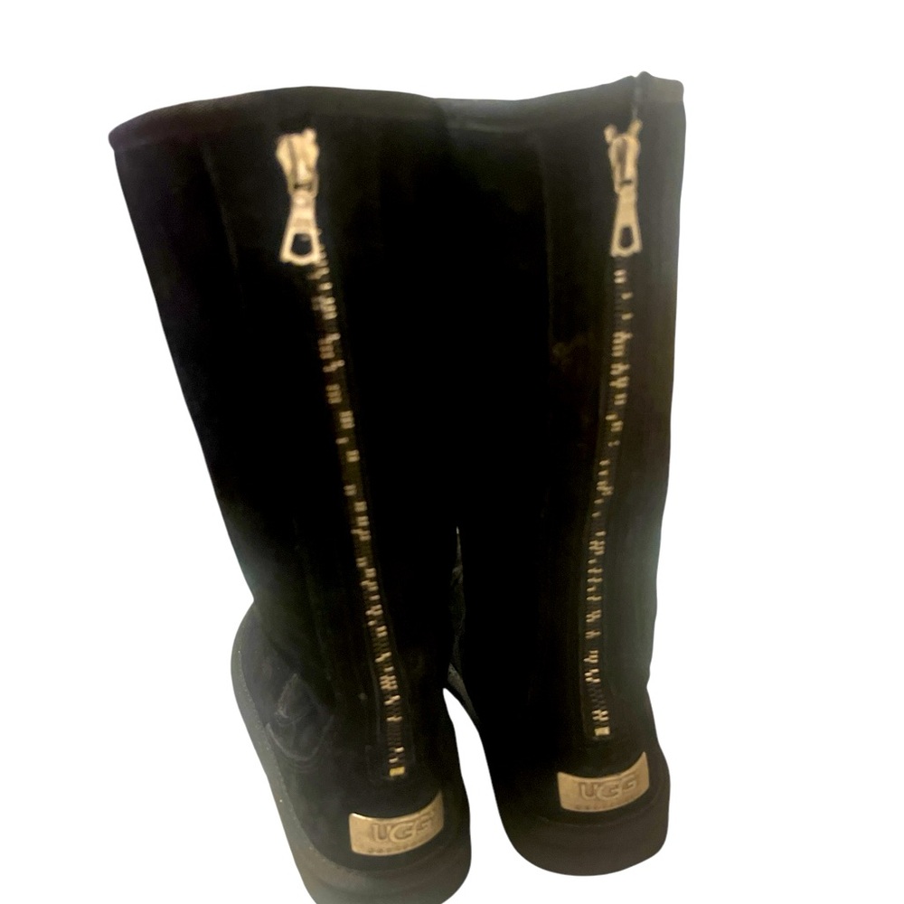 UGG F3009G black boots 6